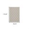 Homeroots 7 x 9 ft. Gray & Ivory Trellis Indoor & Outdoor Area Rug 389550 - alternate 5